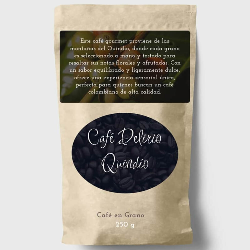 Café en grano Delirio Quindío